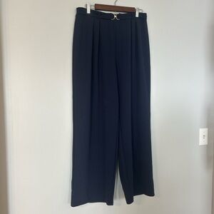 H&M Navy Wide Leg Women's Pants